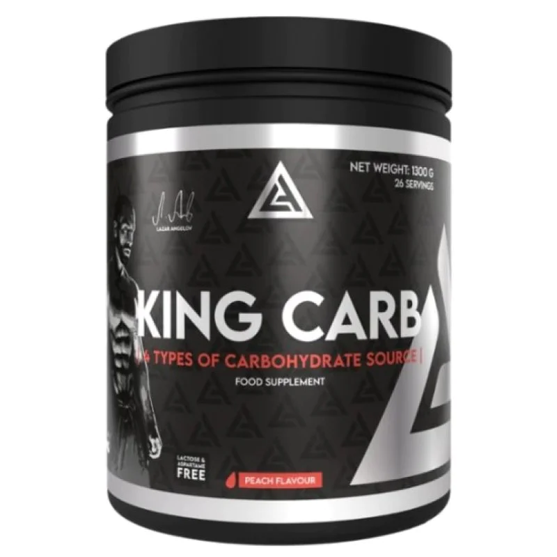 King Carb Powder - 4 Type Carb Matrix 1300 гр | Lazar Angelov Nutrition King Carb Powder - 4 Type Carb Matrix 1300 гр | Lazar Angelov Nutrition