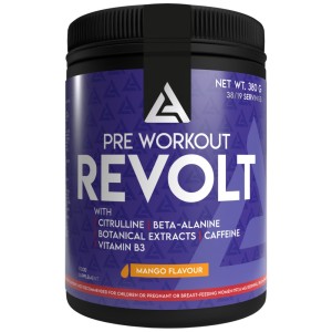 Pre-Workout Revolt - Манго 380 гр | Lazar Angelov Nutriton