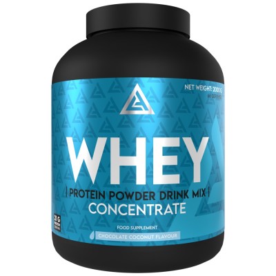 Whey Protein Concentrate - Шоколад с кокос 2000 гр | Lazar Angelov Nutrition Whey Protein Concentrate - Шоколад с кокос 2000 гр | Lazar Angelov Nutrition