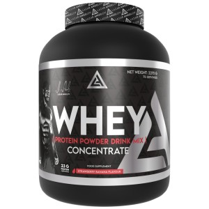 Whey Protein Powder Drink Mix Concentrate - Ягода и банан 2270 гр | Lazar Angelov Nutrition