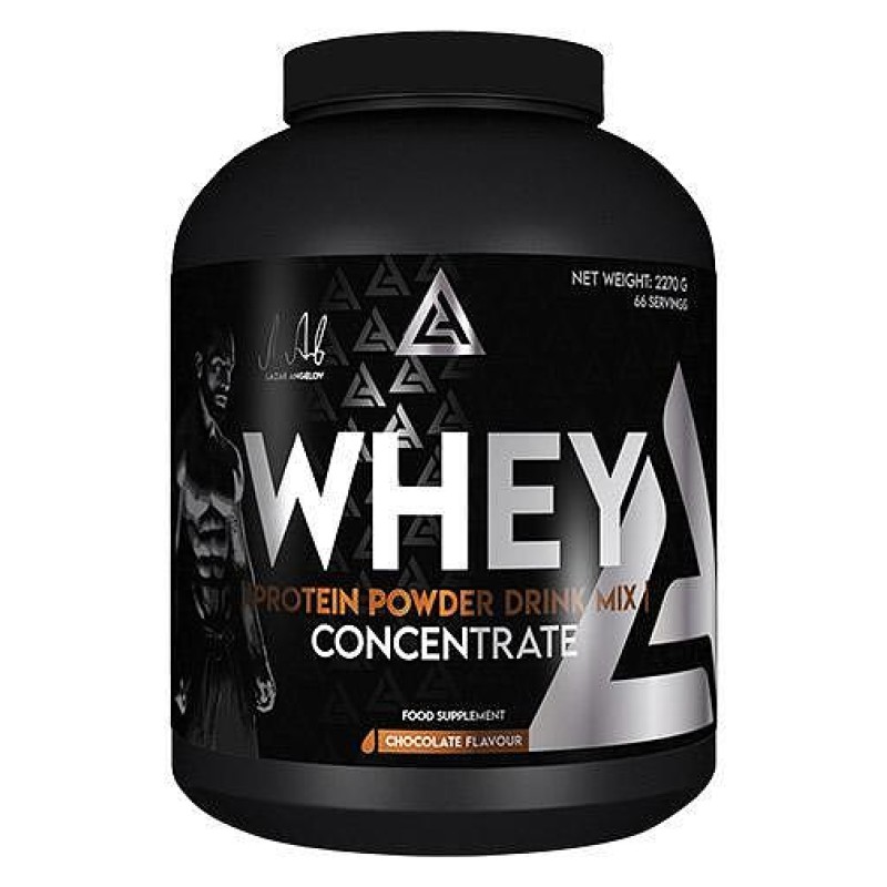 Whey Protein Powder Drink Mix Concentrate 2270 гр | Lazar Angelov Nutrition