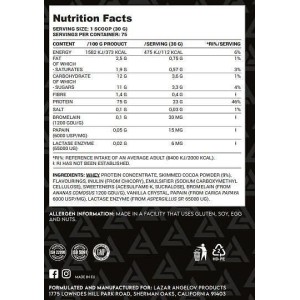 Whey Protein Powder Drink Mix Concentrate - Ванилия 1000 гр | Lazar Angelov Nutrition