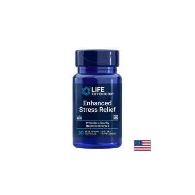 Маточина + L-Теанин - Enchanced Stress Relief, 30 капсули | Life Extension Маточина + L-Теанин - Enchanced Stress Relief, 30 капсули | Life Extension