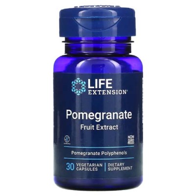 Pomegranate Fruit Extract 30 капсули | Life Extension Pomegranate Fruit Extract 30 капсули | Life ExtensionПомага за поддържане на здравословно ниво на кръвното налягане
Подпомага здравето на сърдечно-съдовата система
Подпомага здравословния ме Pomegranate Fruit Extract 30 капсули | Life Extension Помага за поддържане на здравословно ниво на кръвното налягане Подпомага здравето на сърдечно-съдовата система Подпомага здравословния метаболизъм Има Pomegranate Fruit Extract 30 капсули | Life Extens