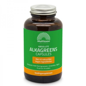 Absolute AlkaGreens 180 капсули | Mattisson Healthstyle Absolute AlkaGreens 180 капсули | Mattisson Healthstyle