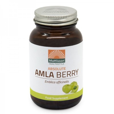 Absolute Amla Berry 500 мг 60 капсули | Mattisson Healthstyle Absolute Amla Berry 500 мг 60 капсули | Mattisson Healthstyle