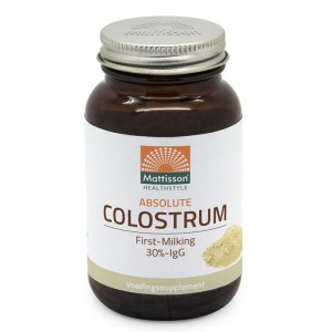 Absolute Colostrum 30% IgG 90 капсули | Mattisson Healthstyle