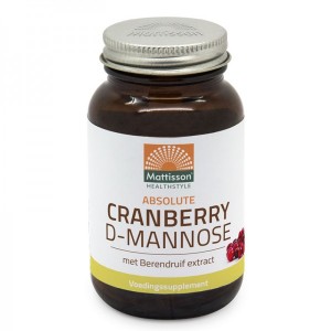 Absolute Cranberry & D-Mannose 90 таблетки | Mattisson Healthstyle