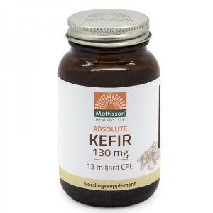 Absolute Kefir 130 мг 13 млрд. CFU 60 капсули | Mattisson Healthstyle Absolute Kefir 130 мг 13 млрд. CFU 60 капсули | Mattisson Healthstyle