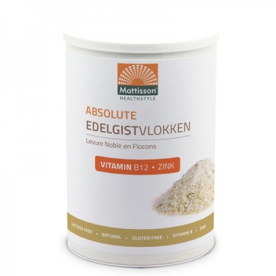 Absolute Nutritional Yeast with Vitamin B12 + Zinc Powder 200 гр | Mattisson Healthstyle Absolute Nutritional Yeast with Vitamin B12 + Zinc Powder 200 гр | Mattisson Healthstyle