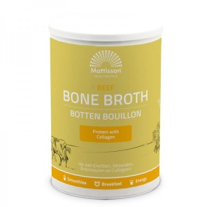 Beef Bone Broth Powder 250 гр | Mattisson Healthstyle