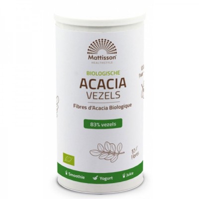 Bio Acacia Fibers Powder 200 гр | Mattisson Healthstyle Bio Acacia Fibers Powder 200 гр | Mattisson Healthstyle