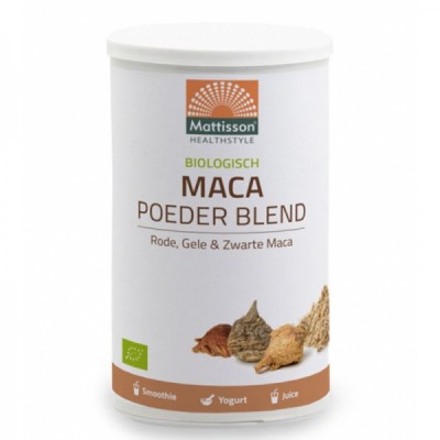 Bio Maca Powder Blend 300 гр | Mattisson Healthstyle
