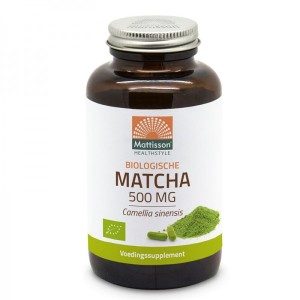 Bio Matcha 500 мг 60 капсули | Mattisson Healthstyle