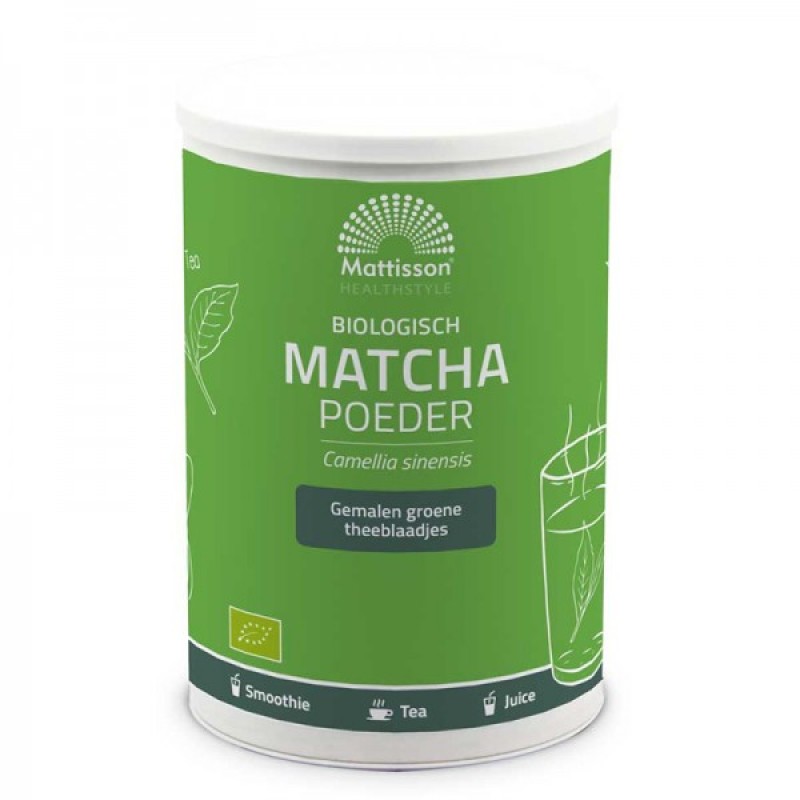 Bio Matcha Powder 125 гр | Mattisson Healthstyle
