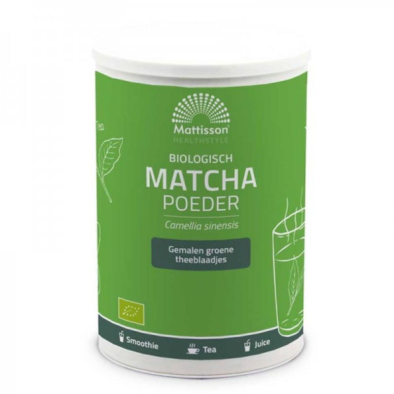 Bio Matcha Powder 350 гр | Mattisson Healthstyle