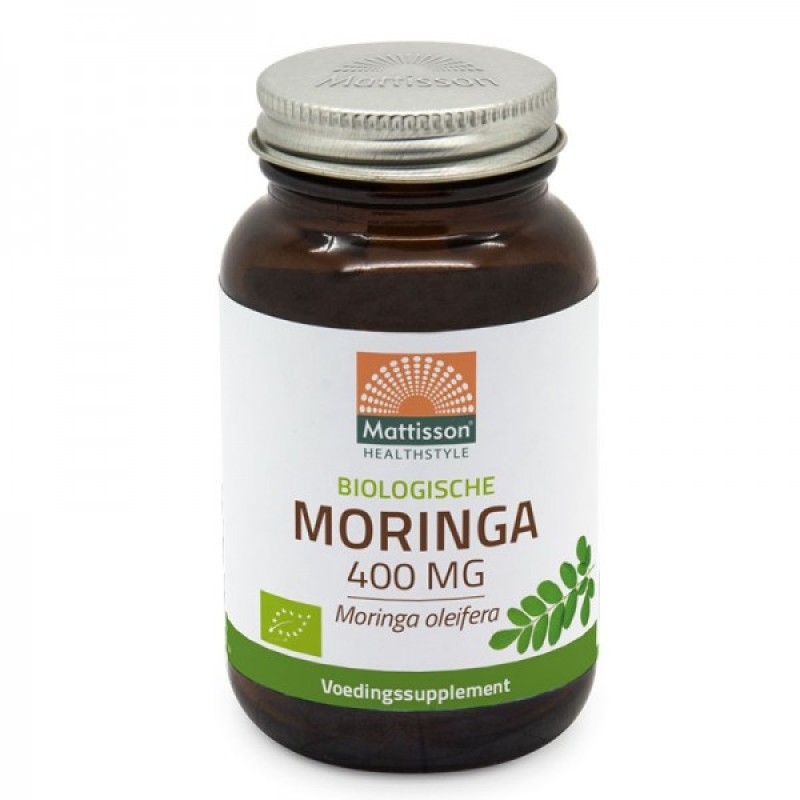 Bio Moringa 400 мг 60 капсули | Mattisson Healthstyle