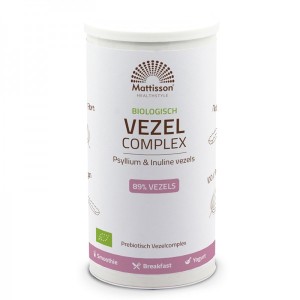 Bio Psyllium & Inulin Fiber Complex Powder 275 гр | Mattisson Healthstyle Bio Psyllium & Inulin Fiber Complex Powder 275 гр | Mattisson Healthstyle