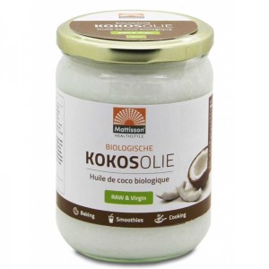 Bio Raw Cold Pressed Coconut Oil 500 мл | Mattisson Healthstyle Bio Raw Cold Pressed Coconut Oil 500 мл | Mattisson Healthstyle