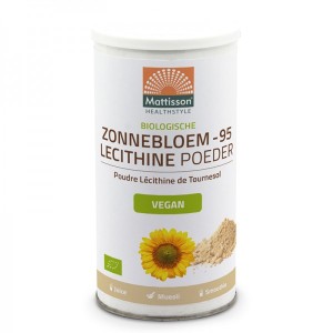 Bio Sunflower Lecithin Powder 180 гр | Mattisson Healthstyle