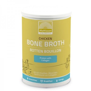 Chicken Bone Broth Powder 400 гр | Mattisson Healthstyle