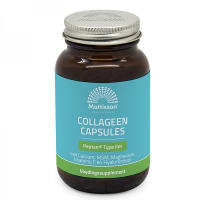 Collagen Peptan Type II 60 капсули | Mattisson Healthstyle
