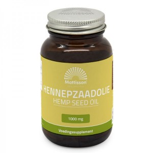 Hemp Seed Oil 60 капсули | Mattisson Healthstyle