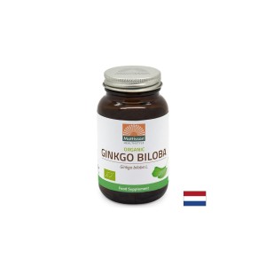 Ginkgo Biloba Organic 250 mg 60 Caps Mattisson Healthstyle