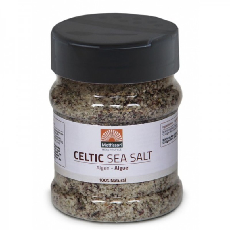 100% Natural Celtic Sea Salt with Aglae 200 гр | Mattisson Healthstyle