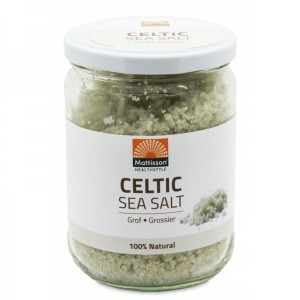 100% Natural Coarse Celtic Sea Salt 400 гр | Mattisson Healthstyle