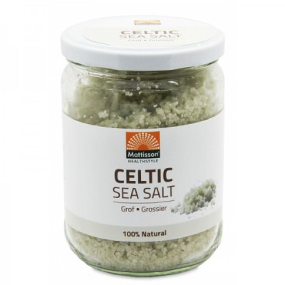 100% Natural Coarse Celtic Sea Salt 400 гр | Mattisson Healthstyle 100% Natural Coarse Celtic Sea Salt 400 гр | Mattisson Healthstyle