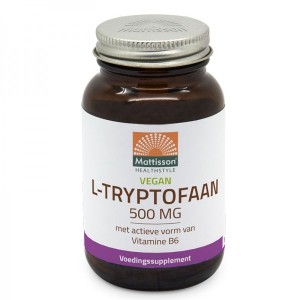 L-Tryptophan 500 мг 60 капсули | Mattisson Healthstyle