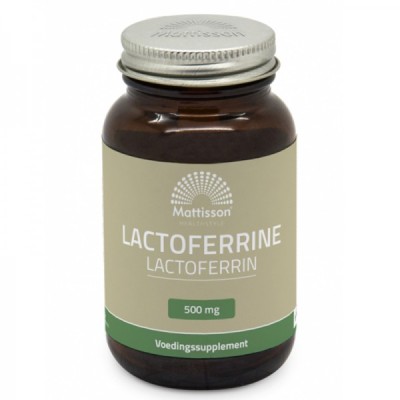 Lactoferrin 500 мг 60 капсули | Mattisson Healthstyle