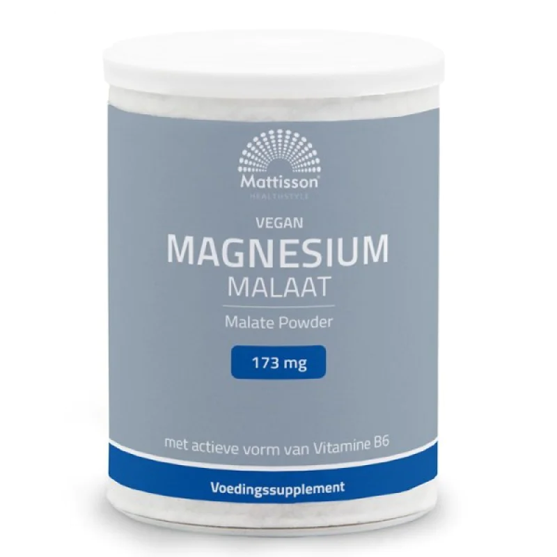 Magnesium Malate 173 мг 200 гр | Mattisson Healthstyle Magnesium Malate 173 мг 200 гр | Mattisson Healthstyle