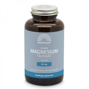 Magnesium Taurate 60 мг 120 капсули | Mattisson Healthstyle