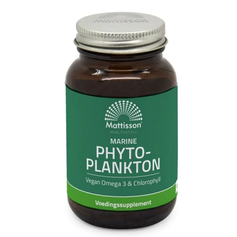 Marine Phytoplankton 60 капсули | Mattisson Healthstyle Marine Phytoplankton 60 капсули | Mattisson Healthstyle