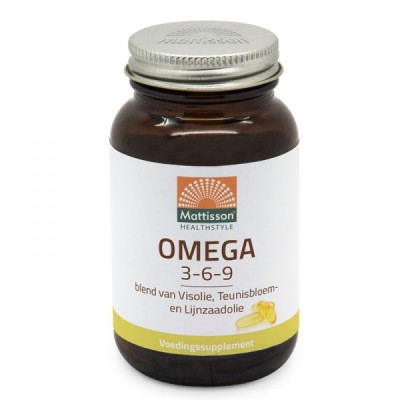 Omega 3-6-9 60 капсули | Mattisson Healthstyle