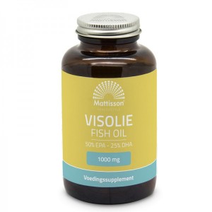 Omega-3 Fish Oil 1000 мг EPA 455 мг/DHA 230 мг 60 капсули | Mattisson Healthstyle
