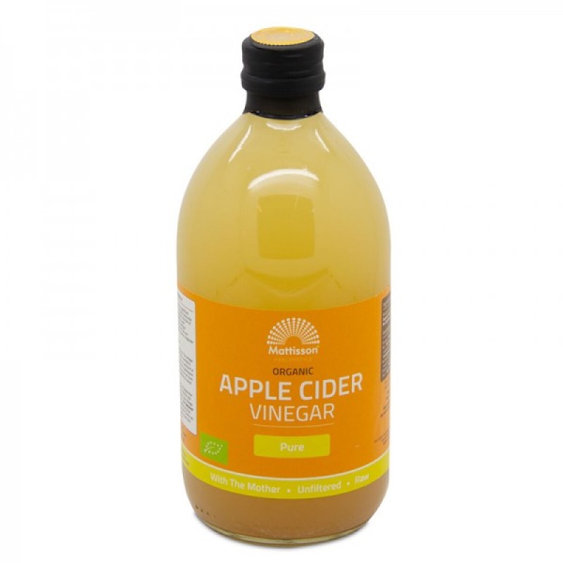 Organic Apple Cider Vinegar 500 мл | Mattisson Healthstyle