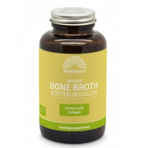 Organic Beef Bone Broth 170 капсули | Mattisson Healthstyle