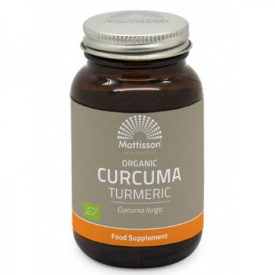 Organic Curcuma 120 капсули | Mattisson Healthstyle