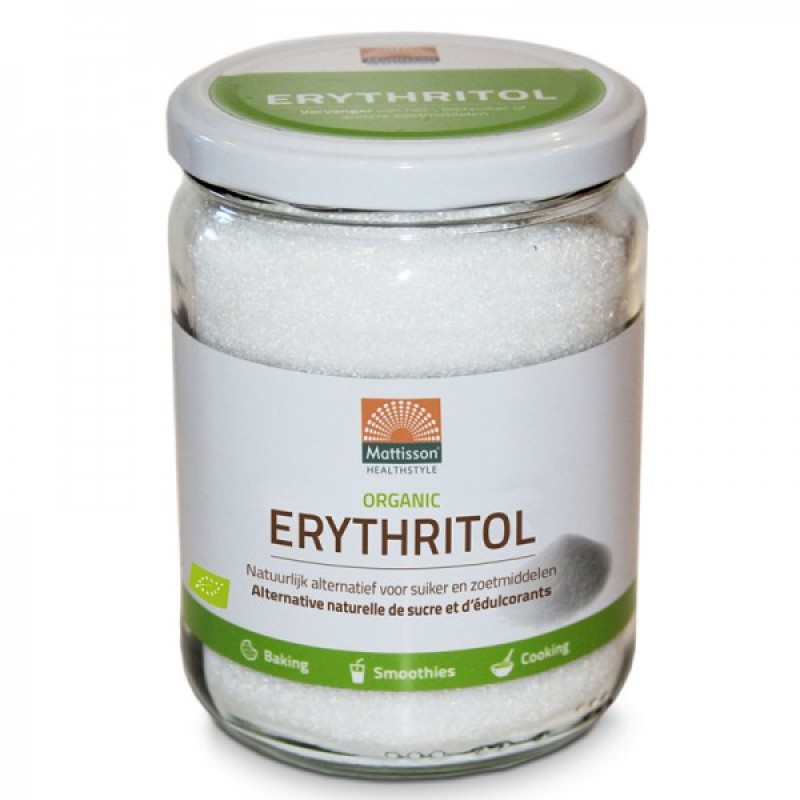 Organic Erythritol 400 гр | Mattisson Healthstyle