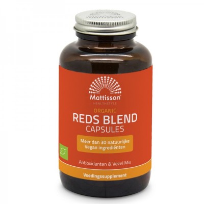 Organic Reds Blend 180 капсули | Mattisson Healthstyle Organic Reds Blend 180 капсули | Mattisson Healthstyle