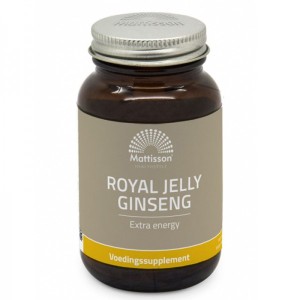 Royal Jelly & Ginseng Extra Energy 60 капсули | Mattisson Healthstyle