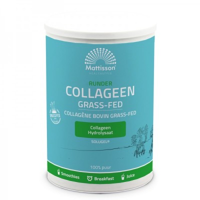 Runder Beef Collagen Powder 300 гр | Mattisson Healthstyle