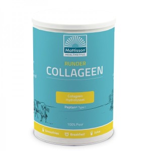 Runder Beef Collagen Type I Powder 300 гр | Mattisson Healthstyle