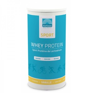 Sport Whey Protein Powder Vanilla Flavor 450 гр | Mattisson Healthstyle