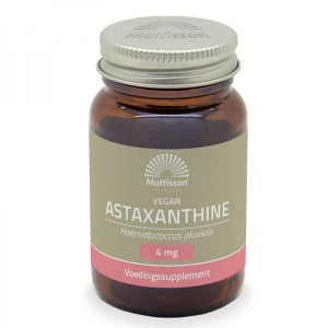 Vegan Astaxanthin from Algae 4 мг 60 капсули | Mattisson Healthstyle