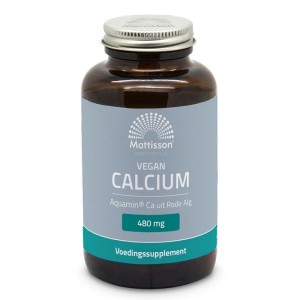 Vegan Calcium AquaMin 480 мг 90 капсули | Mattisson Healthstyle