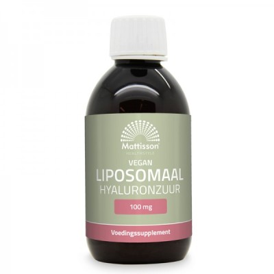 Vegan Liquid Liposoman Hyaluronic Acid 100 мг 250 мл | Mattisson Healthstyle Vegan Liquid Liposoman Hyaluronic Acid 100 мг 250 мл | Mattisson Healthstyle
